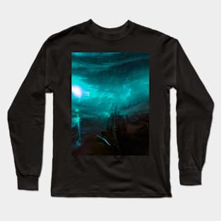 Silent Act with Juxtaposed Interior Long Sleeve T-Shirt